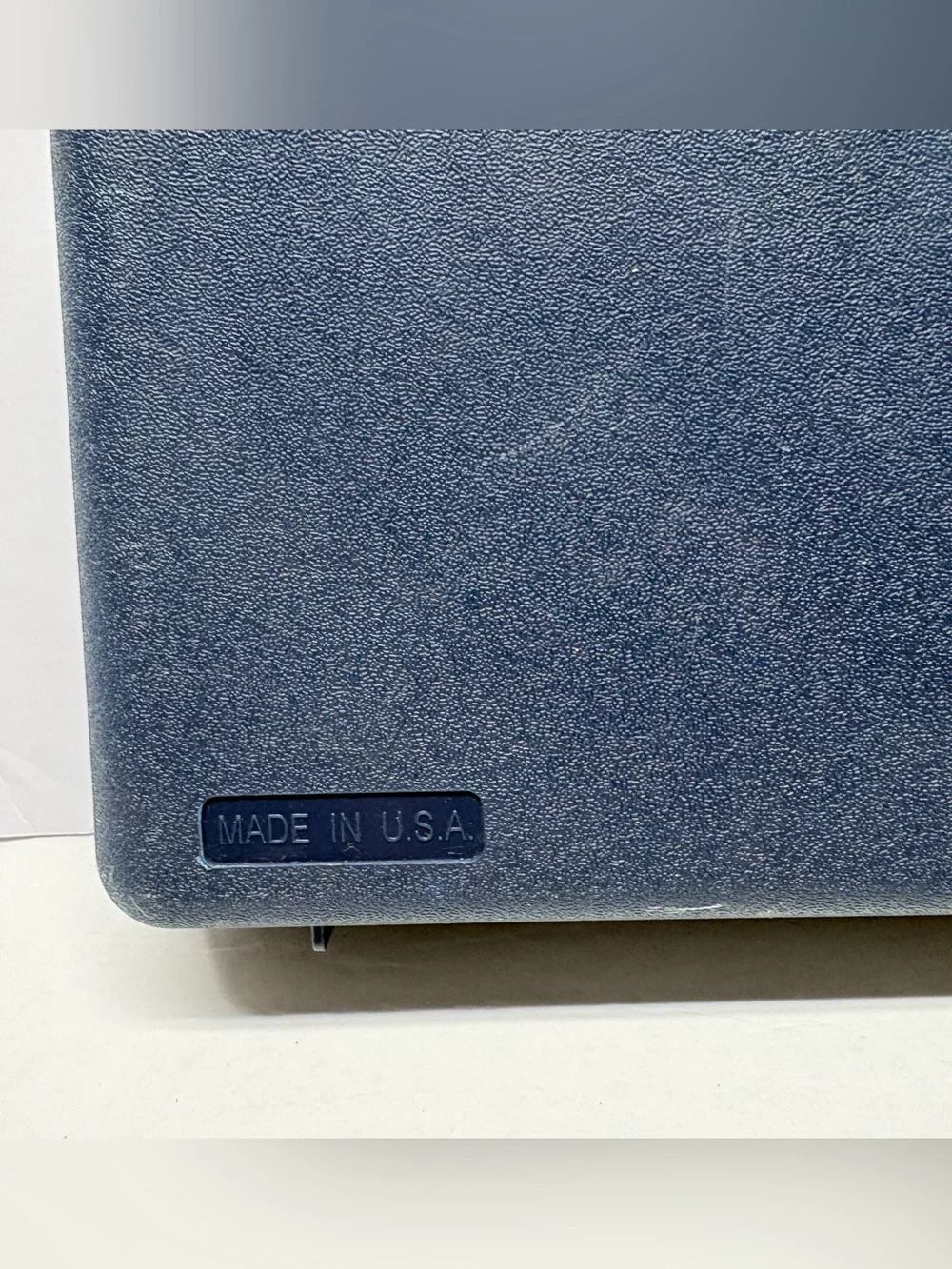 RARE Vintage Beretta 8” x 11.5” Blue Padded Pistol Gun ‘Made in USA’ Hard Case